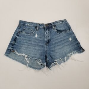 Blank NYC Pin-Up High Rise Denim Shorts